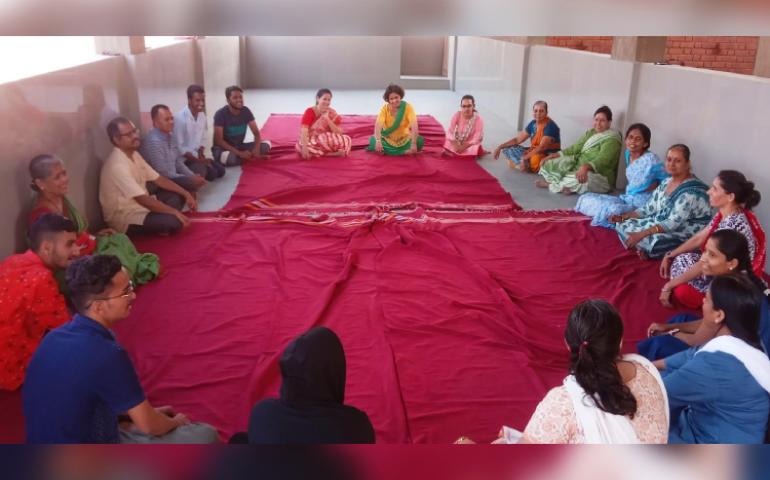 PDHH participants in a group discussion