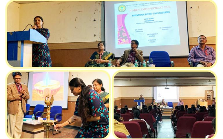 The glimpses of International Women’s Day Celebration by VK Hebbal