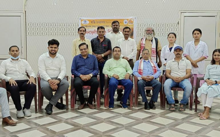 Eye and Life Style Disease Detection Camp by VKSSS