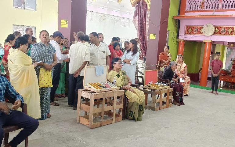 Eye and Life Style Disease Detection Camp by VKSSS