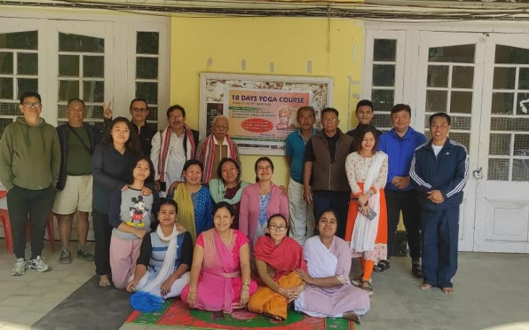 Yoga Course at Imphal