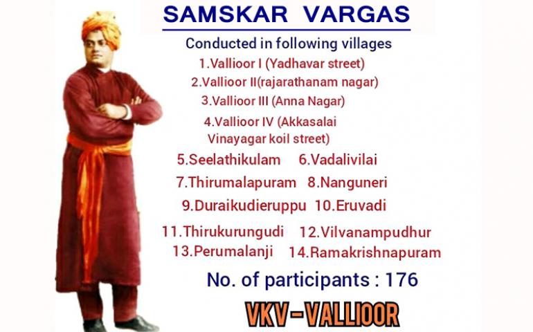 Samskar Varga conducted villages – VKV Vallioor