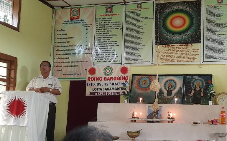 Guru purnima celebrated at Roing Arunachal Pradesh