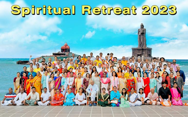 The participants of Spiritual Retreat 2023
