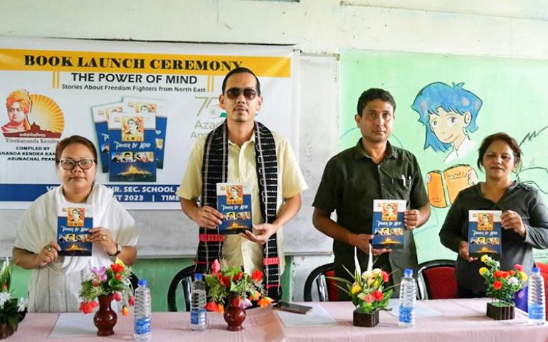 ‘The Power of Mind’ book launched by VKAJ Tezu