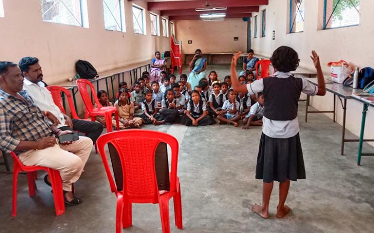 Cultural Competitions at R.S. Mangalam, Ramanathapuram by VKRDP