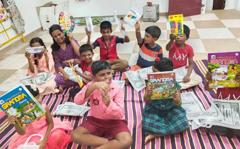 Participants of Samskarvarga at Thoothukudi, July 2023