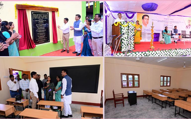 Glimpses from Inauguration of 8 New Classrooms for VKZPV at Ferrargunj