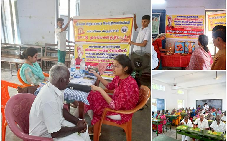 Glimpses from Free Eye Check-up Camp at Kallidaikurichi