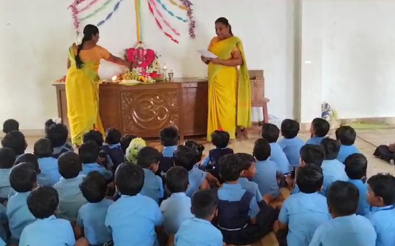 Ganesh Chaturthi Celebration at VKV Vallioor