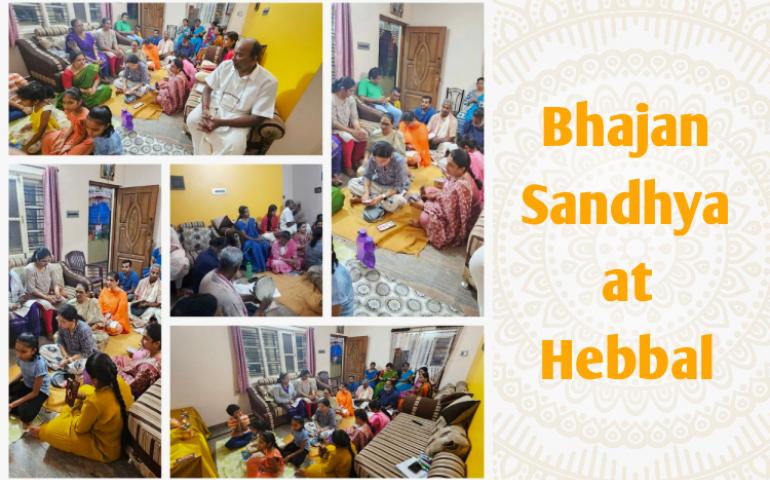 Bhajan Sandhya at Hebbal