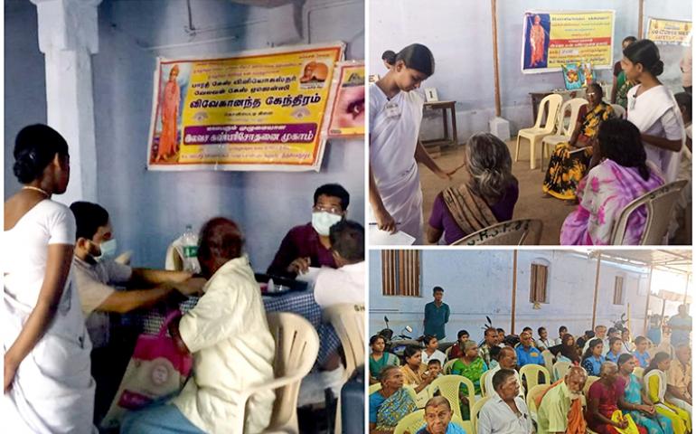 Glimpses from Free Eye Check-up Camp at Thiruchendur