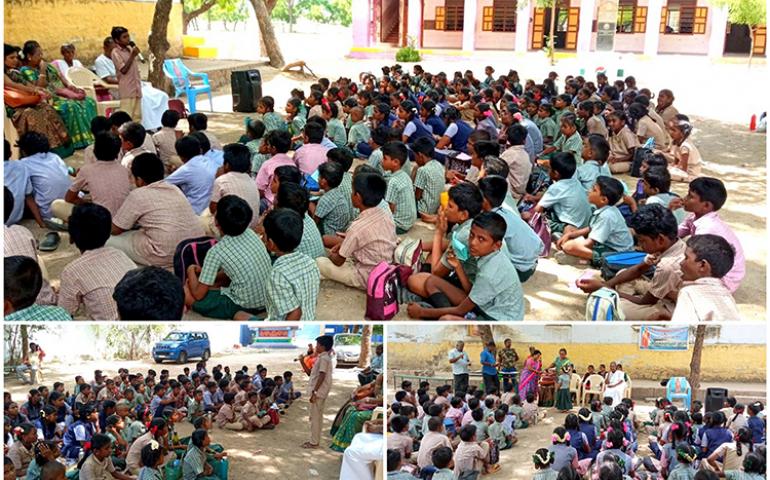 Glimpses from Cultural Competitions at Thiruchuli, Virudhunagar by VKRDP