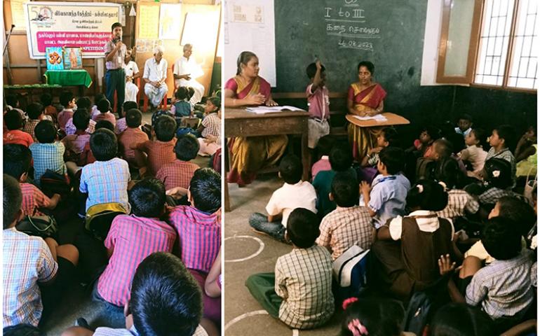 Glimpses from Cultural Competitions at Vasudevanallur, Tenkasi