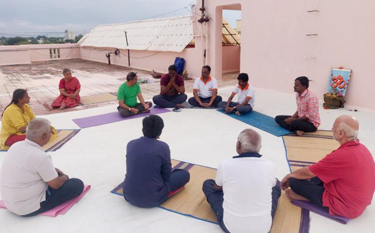 Concluding session of Yoga Satra at Madurai