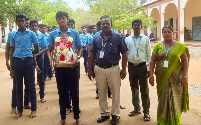 Ganesh Chaturthi Celebration at VKV Vallioor