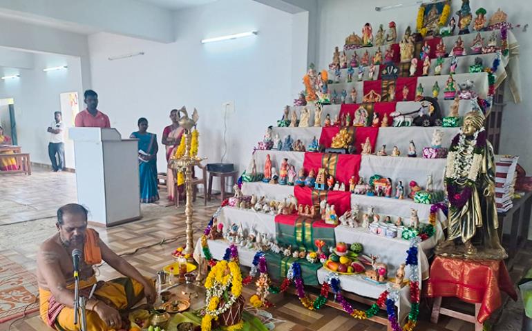 Navaratri Golu at VKV Vallioor