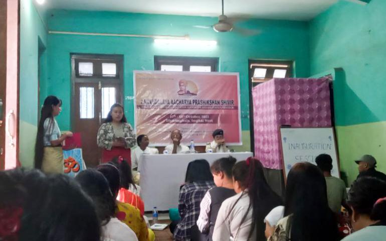 Anandalaya Acharya Prashikshan Shivir at Imphal