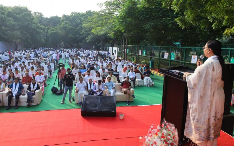 Run for Universal Brotherhood Day at Delhi