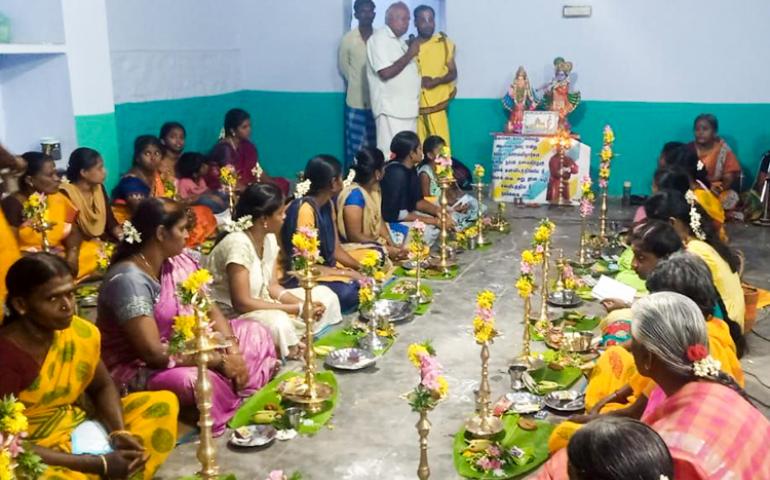 Thiruvilakku Puja at Vilathikulam, Thoothukudi