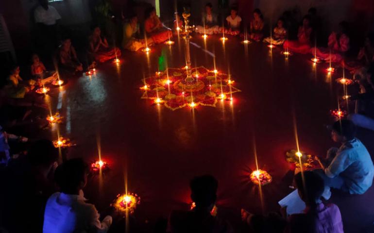 Deepavali Puja at RT Nagar