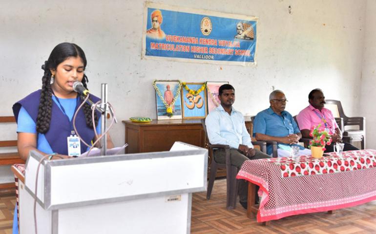 Sadhana Diwas and Science Exhibition at VKV Vallioor