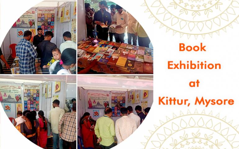 Glimpses from Book Exhibition at Kittur, Mysore
