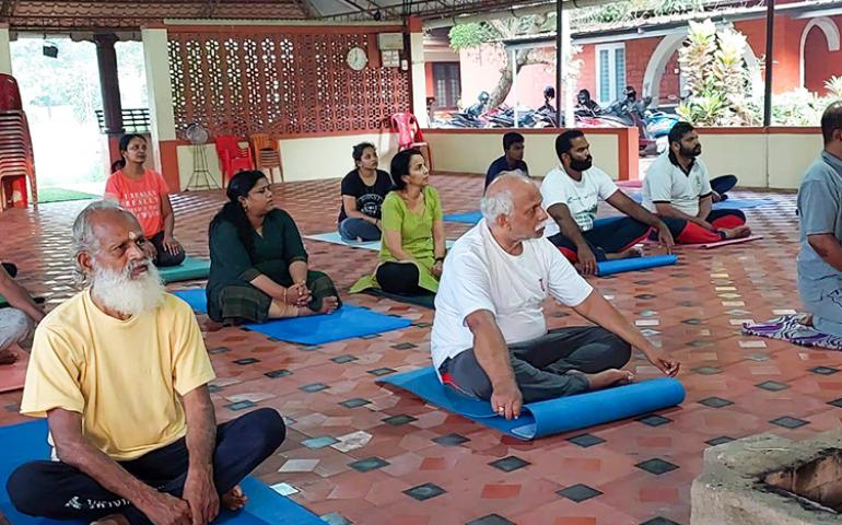 Participants of Sadhana Diwas at Kodungallur