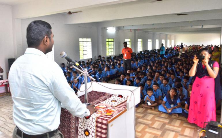 Chief Guest Address in Sadhana Diwas and Science Exhibition at VKV Vallioor