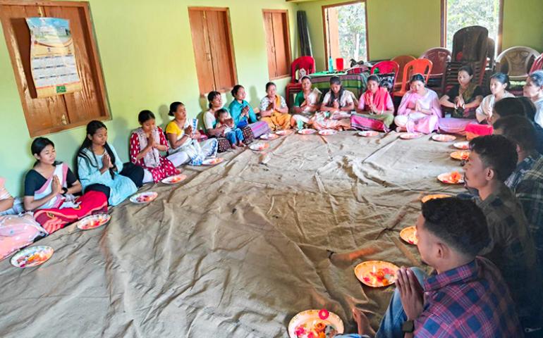 Deepa Puja at Anandalayas in Goalpara
