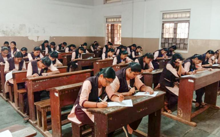 Participants of Swadhyaya Competitions at Hubli