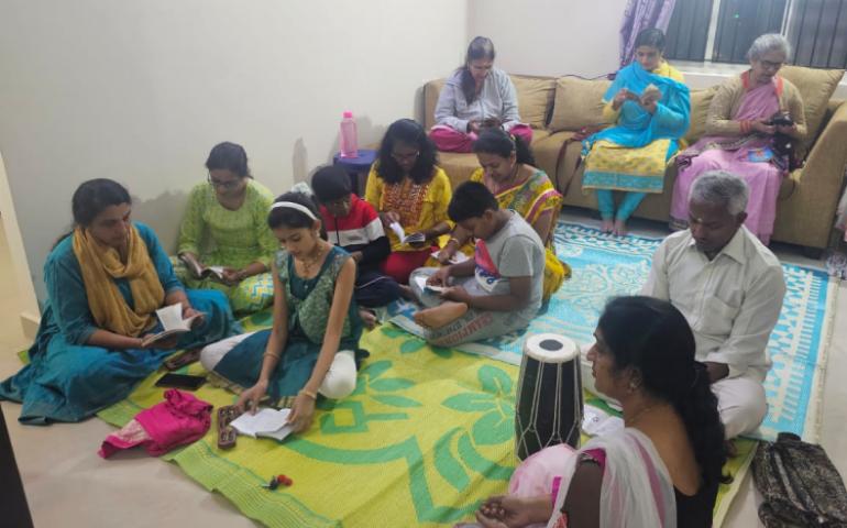 Bhajan Sandhya at Hebbal 