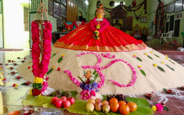 Grand Anna Puja at Paramakudi