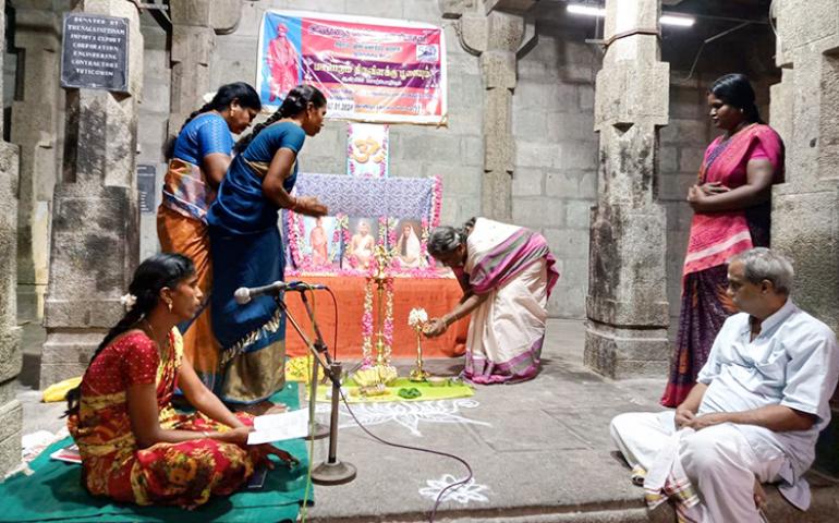 Thiruvilakku Puja at Thoothukudi by VKRDP