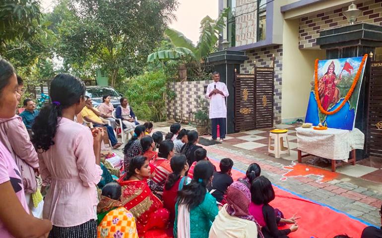 Bharat Mata Puja at Bhubaneswar