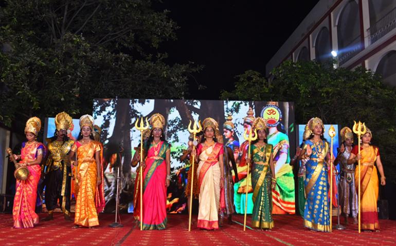 Cultural Performances during Annual Day at VKV Vallioor