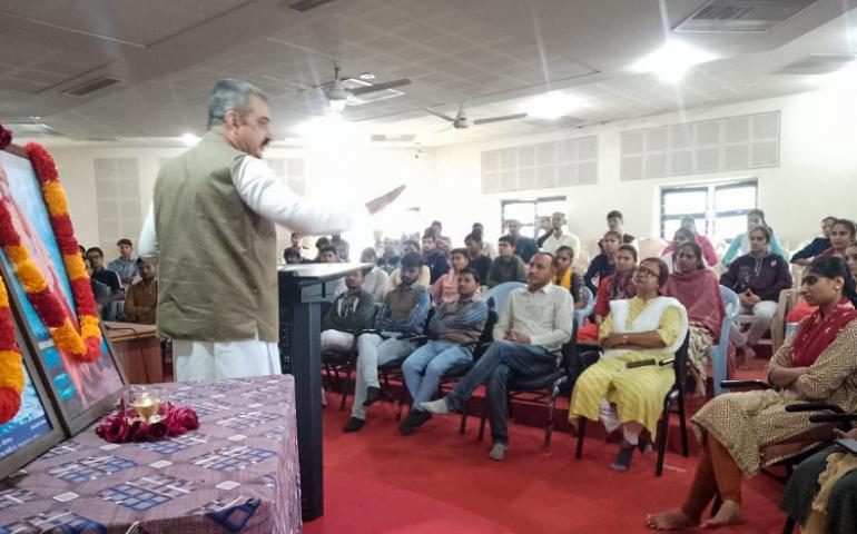 Chief Guest address in Youth Conference at Bhavnagar