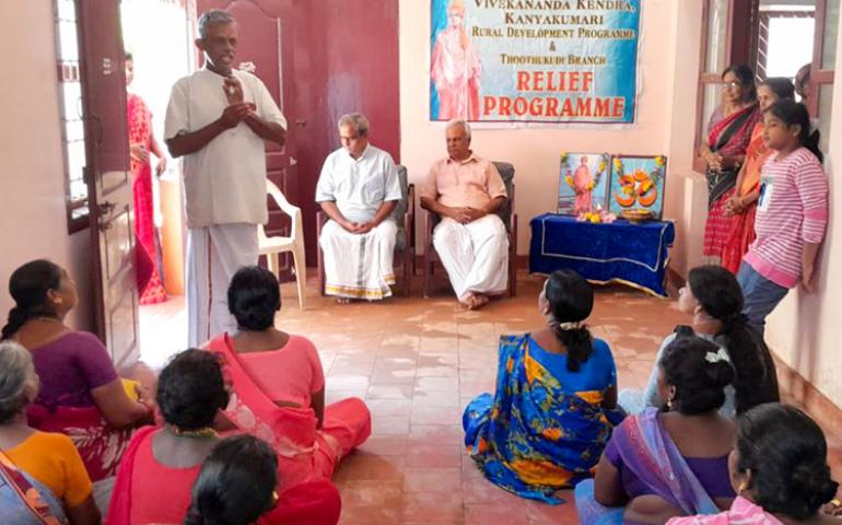 Flood Relief Programme in Thoothukudi
