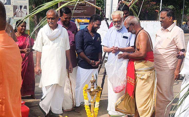 Pongal Celebrations at Vivekananda Kendra Headquarters