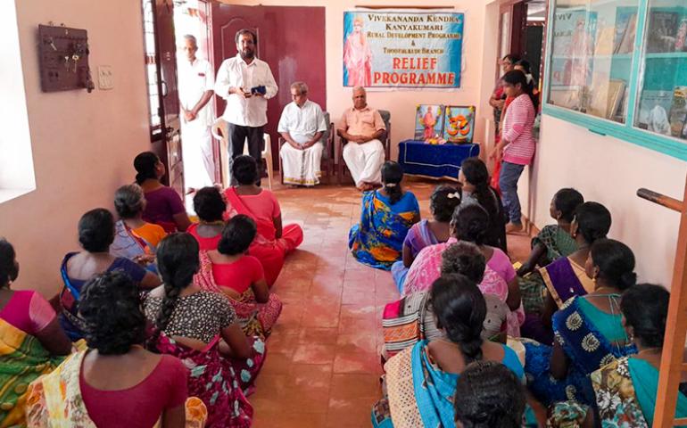 Flood Relief Programme in Thoothukudi