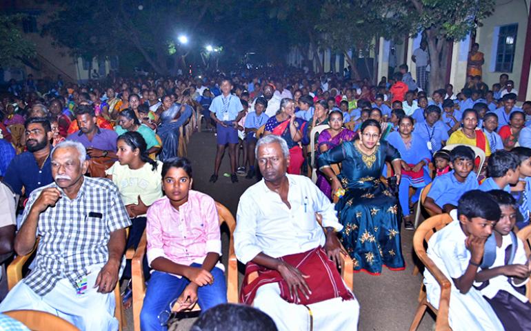 Participants of Annual Day at VKV Vallioor