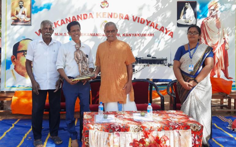 Republic Day celebration at VKV Kanyakumari