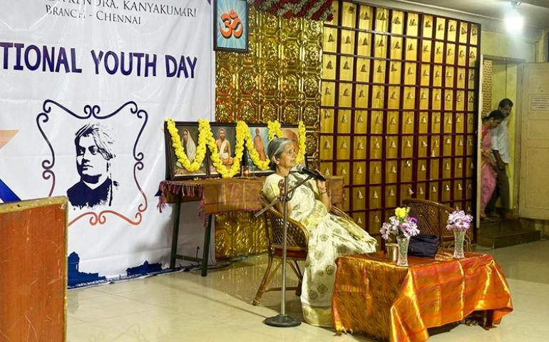 Ma Nivedita Didi address during National Youth Day at Chennai