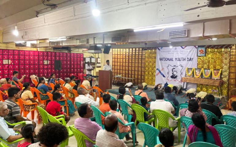 Participants of National Youth Day at Chennai