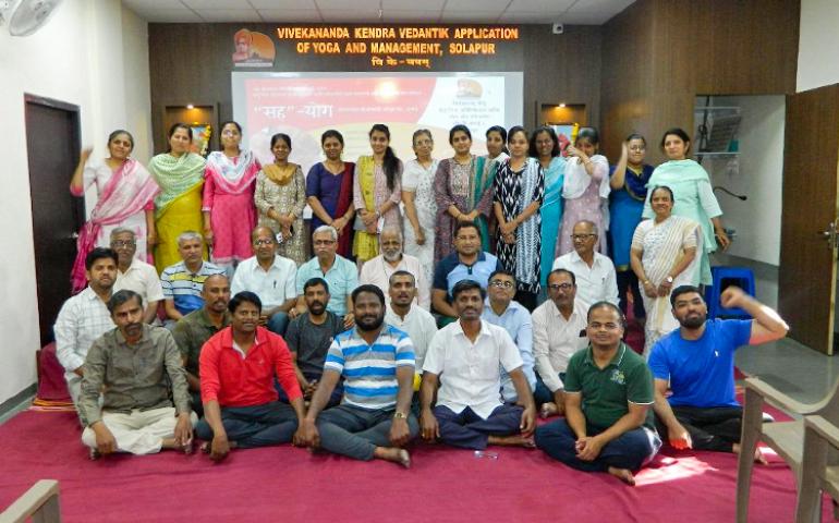 The participants of Sahayog at VK VAYAM Solapur