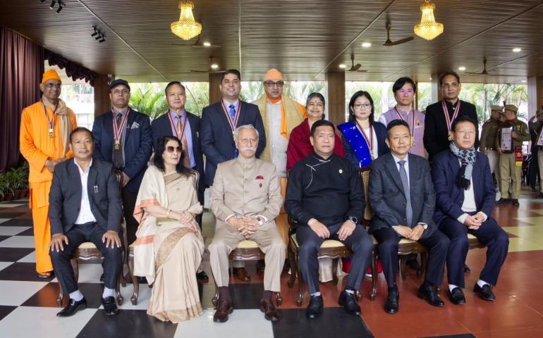 VKVAPT honoured with Gold Medal by Government of Arunachal Pradesh