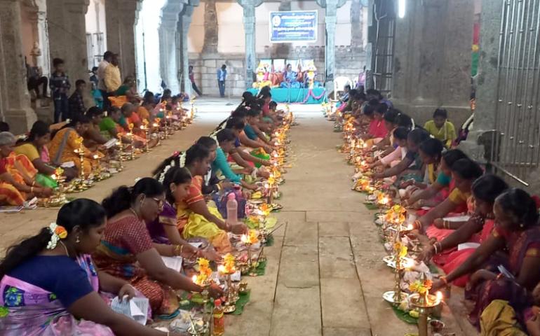 Thiruvilakku Puja at Vallioor by VKRDP