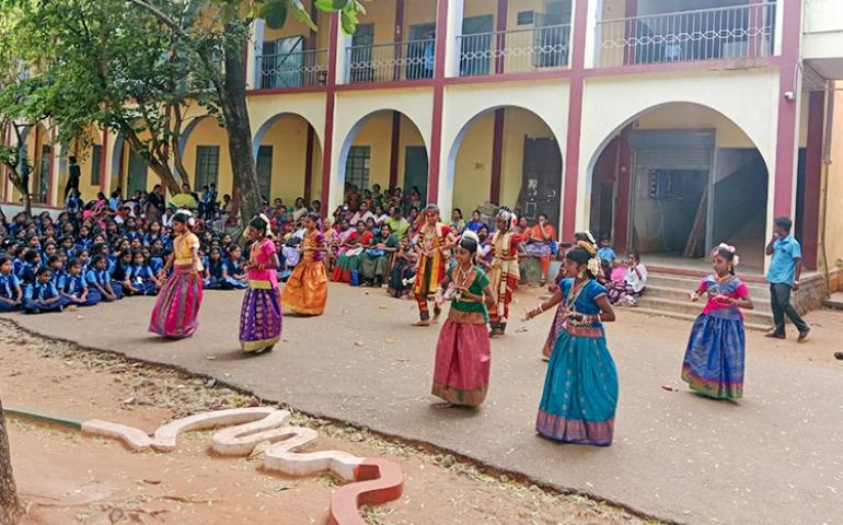 Cultural Programmes during Mother’s Day Celebration at VKV Vallioor