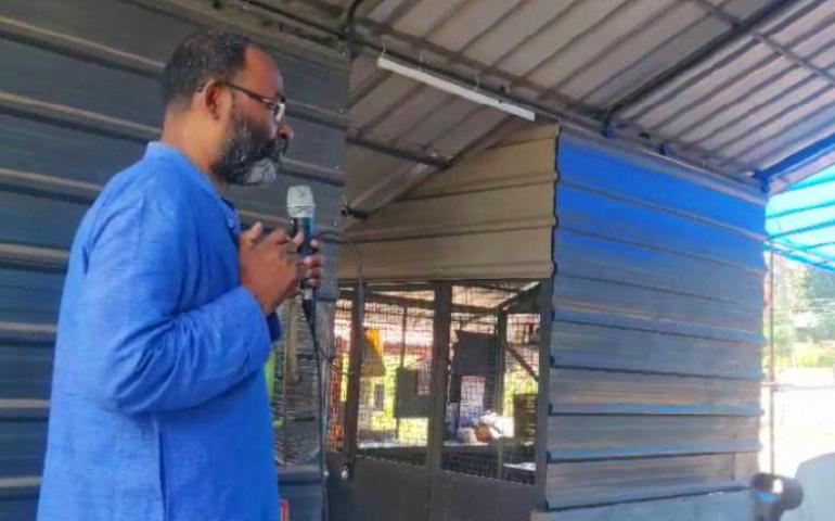 Sri Raghunath Ji addressing Amrit Parivar Programme at Chalakudy