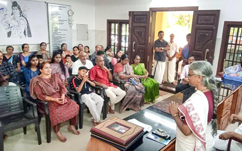 Sampark at Sri Mookambika Balika Sadanam in Kannur 1